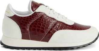 Jimi leather low-top sneakers