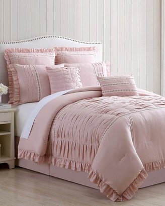 Modern Threads 8Pc Antonella Mauve Comforter Set