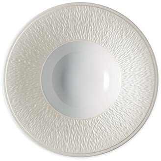 Minéral Irisé Rimmed Soup Plate