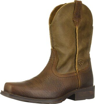 Mens Rambler Western Boot Earth/Brown Bomber 13 Wide