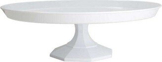 11.6 White Medium Round Plastic Cake Stands (12 Cake Stands)