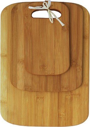 Oceanstar 3-Piece Cutting Board Set, Rounded