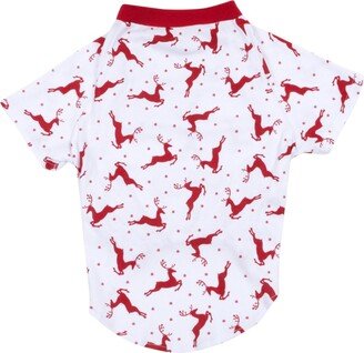 Leveret Big Dog Cotton Pajama Reindeer