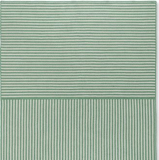 Sunbrella Channel Stripe Indoor/Outdoor Rug