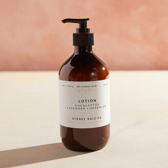 Sydney Hale Hand Lotion, Eucalyptus, Lavender + Geranium