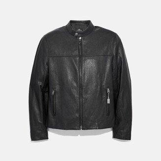 Leather Racer Jacket-AA