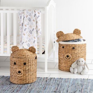 Bear Storage Baskets, Set of 2