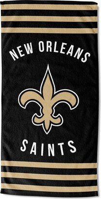 The Northwest Group, LLC NFL 720 Saints Stripes Beach Towel - 30x60