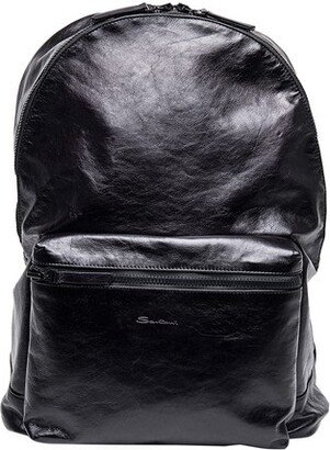 Leather backpack-AC