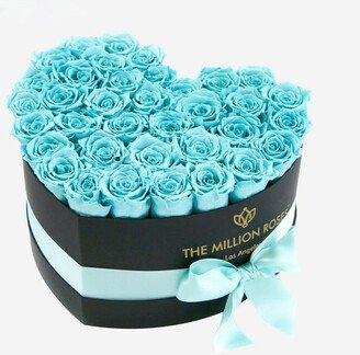 Heart Black Box of Roses