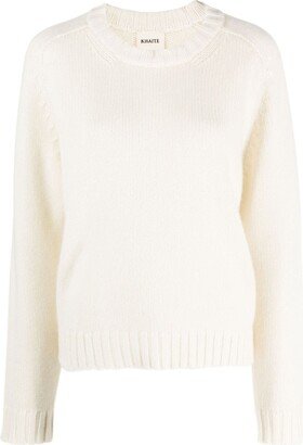 Mae cashmere crew-neck jumper