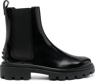 Studded Chelsea boots