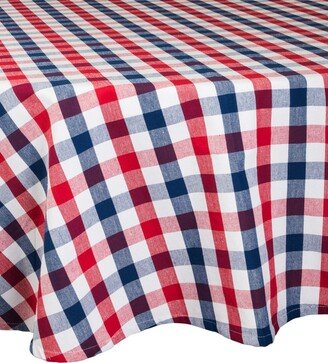 Check Tablecloth 70 Round