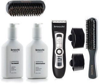 Sebastian Brocchi Brocchi Trimmer, Face Wash, Shave Lotion & Brushes