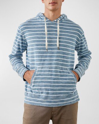 Men's Striped Cotton Hoodie