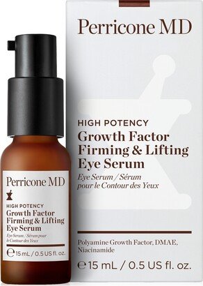 High Potency Growth Factor Firming & Lifting Eye Serum, 0.5-oz.