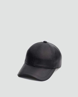 Perry Baseball Cap Leather Hat