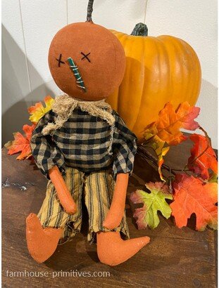 Primitive Pumpkin Guy Walter