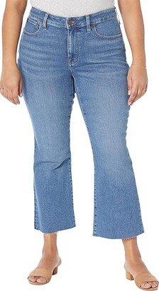 Plus Kick Out Crop Jeans in Cherryville Wash: Raw-Hem Edition (Cherryville Wash) Women's Jeans