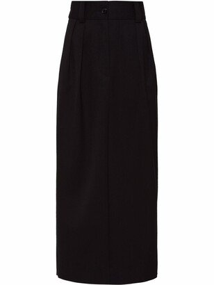 Grain De Poudre Midi Skirt