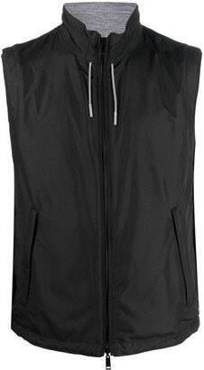 Reversible Cashmere Gilet