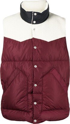 Panelled Padded Gilet-AA