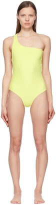 Yellow Evolve One-Piece Swimsuit