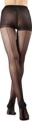 Sheer Control Top Pantyhose-AA