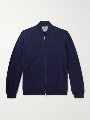 Cotton-Jersey Bomber Jacket-AA