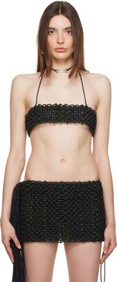 Shawna Wu SSENSE Exclusive Black Bra