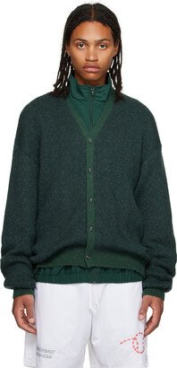 Palmes Green Inter Cardigan