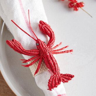 Lobster Palm Fiber Napkin Ring