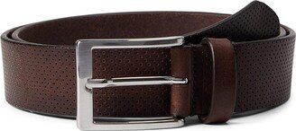 Perf Belt (Dark Brown) Men's Belts