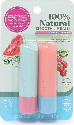 Watermelon Frose & Lychee Martini Lip Balm Set 2 Pack