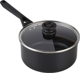 ZEROSTICK Classic 20cm Saucepan with Lid Black