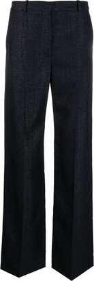 High-Waist Straight Trousers-AC