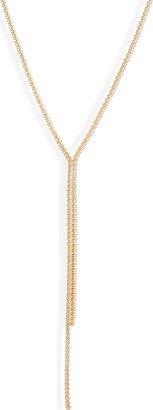 Pavé Cubic Zirconia Y-Necklace