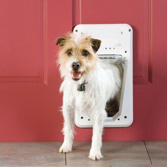 Dog and Cat Electronic SmartDoor - Small - White