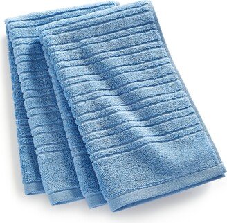 Home Design Quick Dry Cotton 2-Pc. Hand Towel Set, Created for Macy's