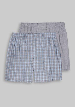 Big & Tall Men's Plaid Woven Boxers