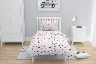 DAVID SMALL DOTS RED Comforter