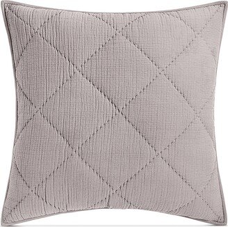 Dobby Diamond 2-Pc. Sham Set, European, Created for Macy's