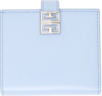 Blue Calfskin 4G Wallet