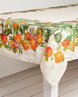 Vintage Garden Natural Tablecloth