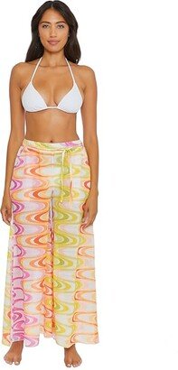 Whirlpool Palazzo Pants Cover-Up (Multi) Women's Swimwear