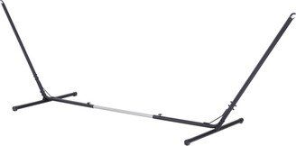 Universal Hammock Stand 10-13ft Adjustable Steel Stand Space-Saving and Portable Carrying for Indoor and Outdoor Use, Black