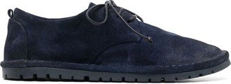 Lace-Up Suede Oxford Shoes-AG