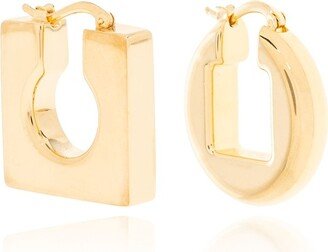 Asymmetric Mini Hoop Earrings