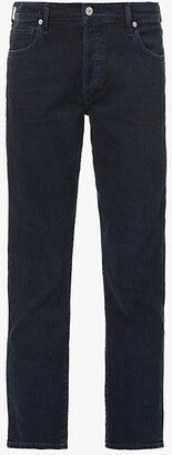 Womens Serendipity Emerson Slim-leg Relaxed-fit Low-rise Stretch-organic Cotton Jeans