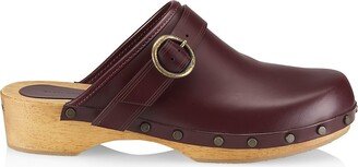 Thalie Leather Clogs-AA